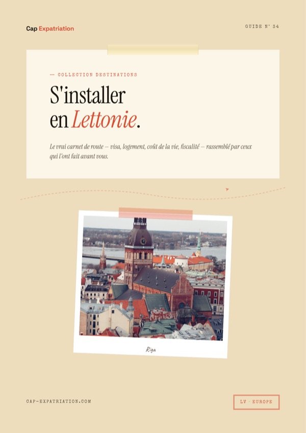 Couverture du guide Lettonie