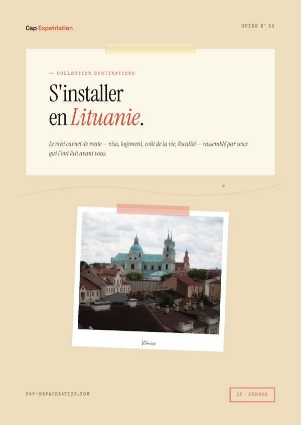 Couverture du guide Lituanie