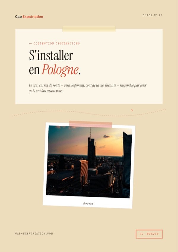 Couverture du guide Pologne